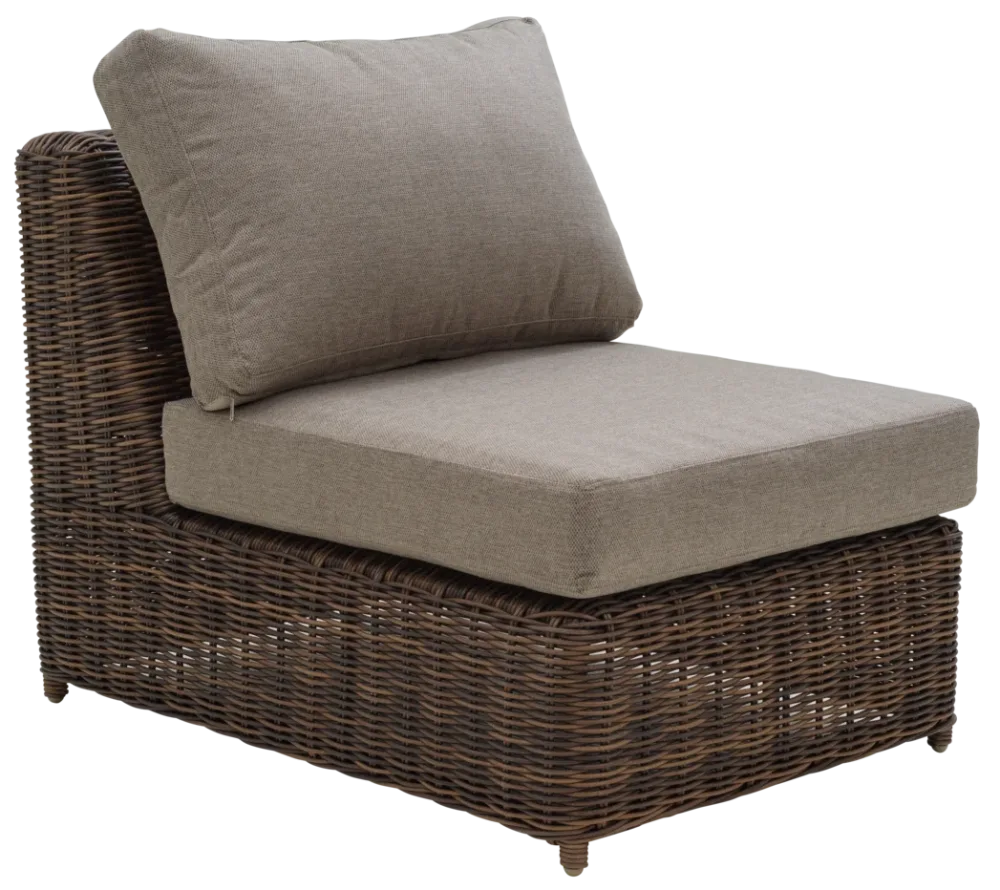 Brafab Glendon Modulsoffa mittdel Dark Brown/Soft Moose - Bild 2