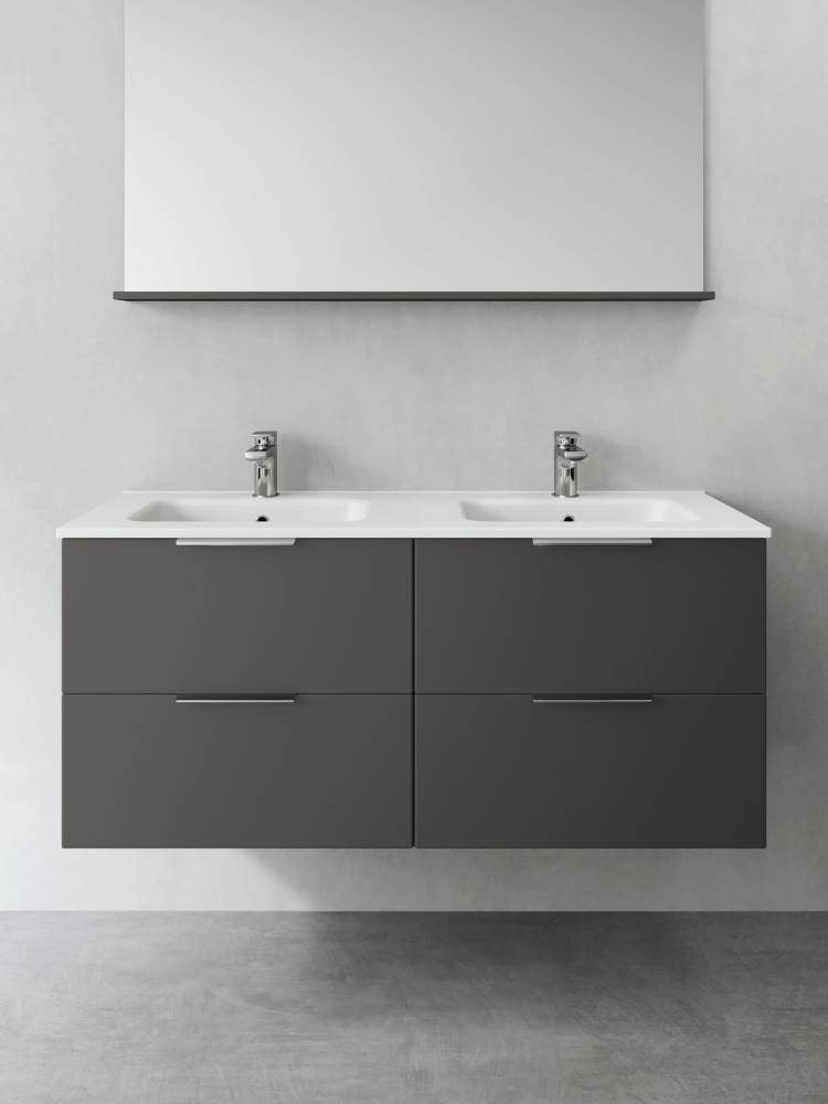 KOMMOD HAFA SHAPE ANTRACIT 1200D