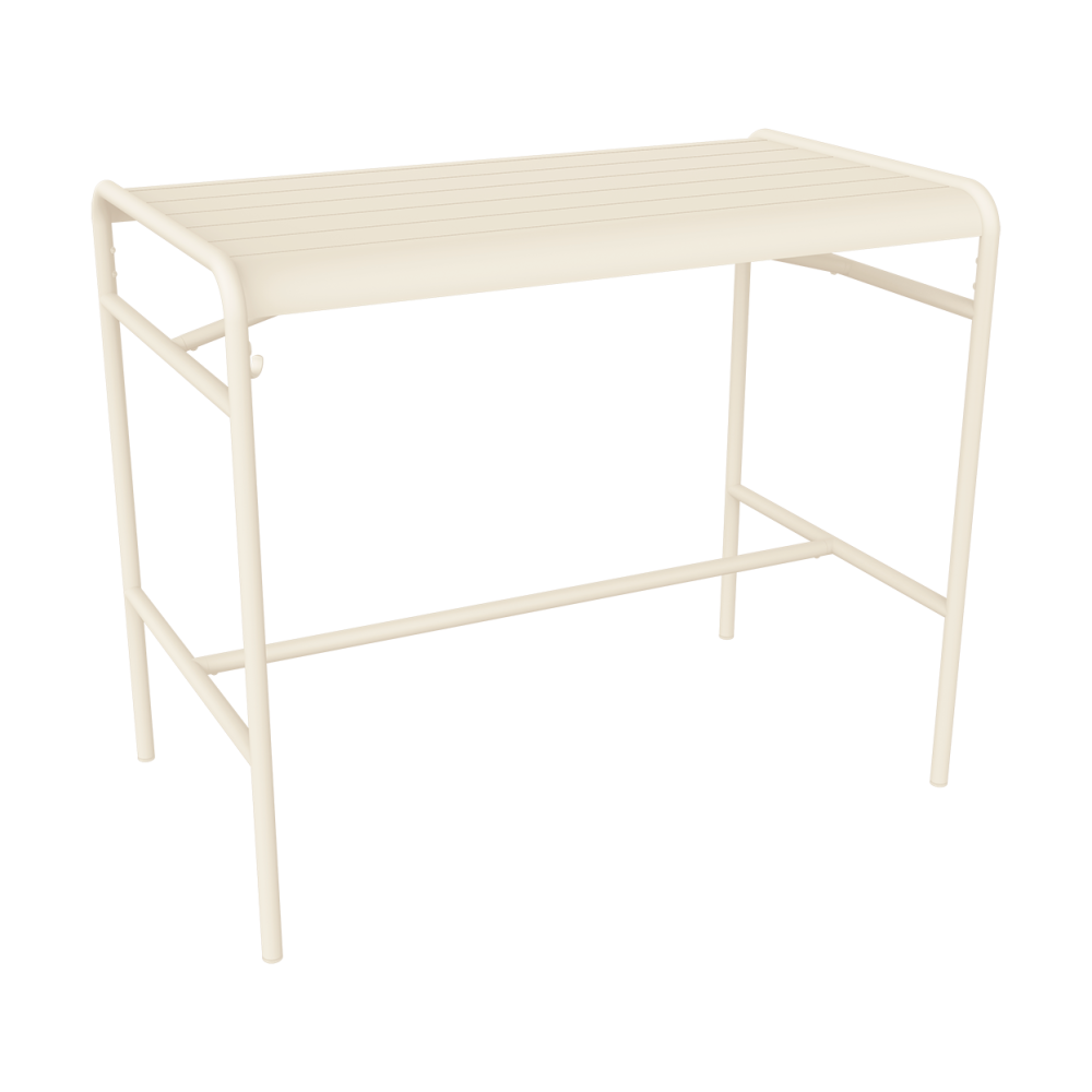 Luxembourg bord högt 126x73 cm, Latte beige (beige)