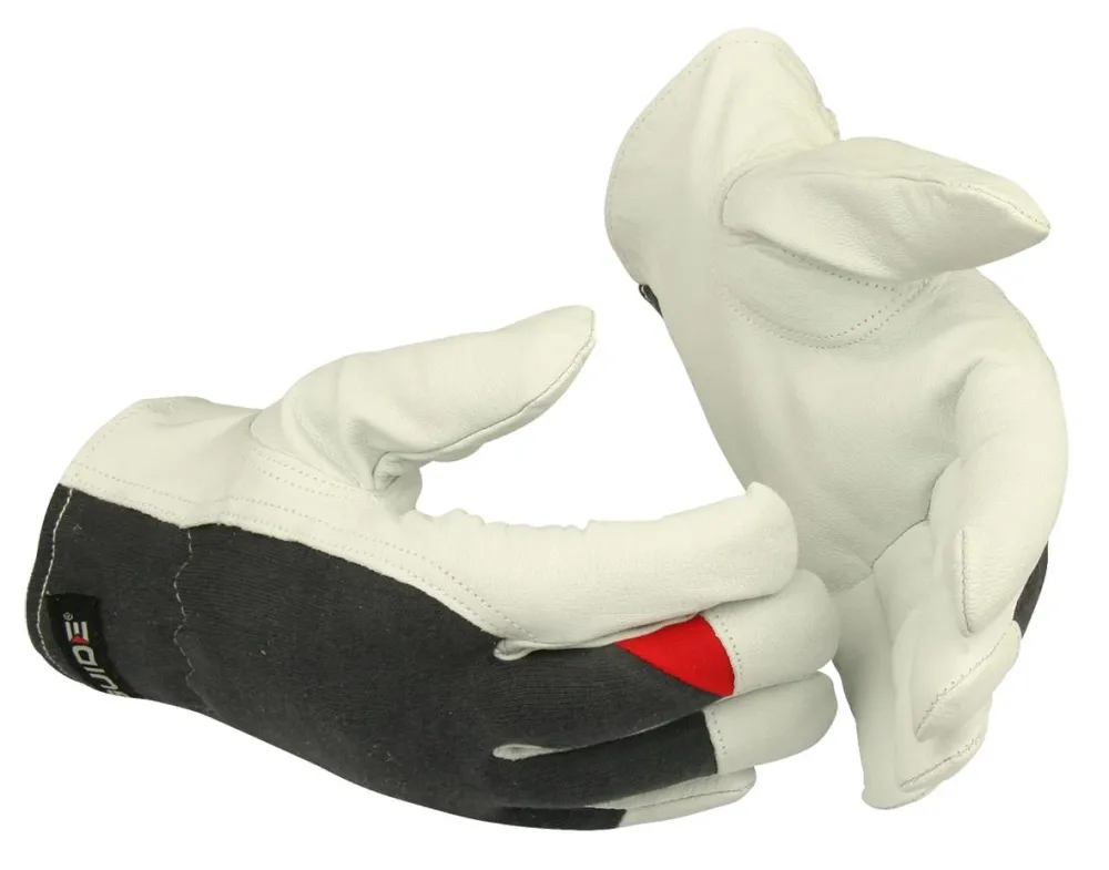 Guide Gloves 55 Handske läder, öppen krage 11