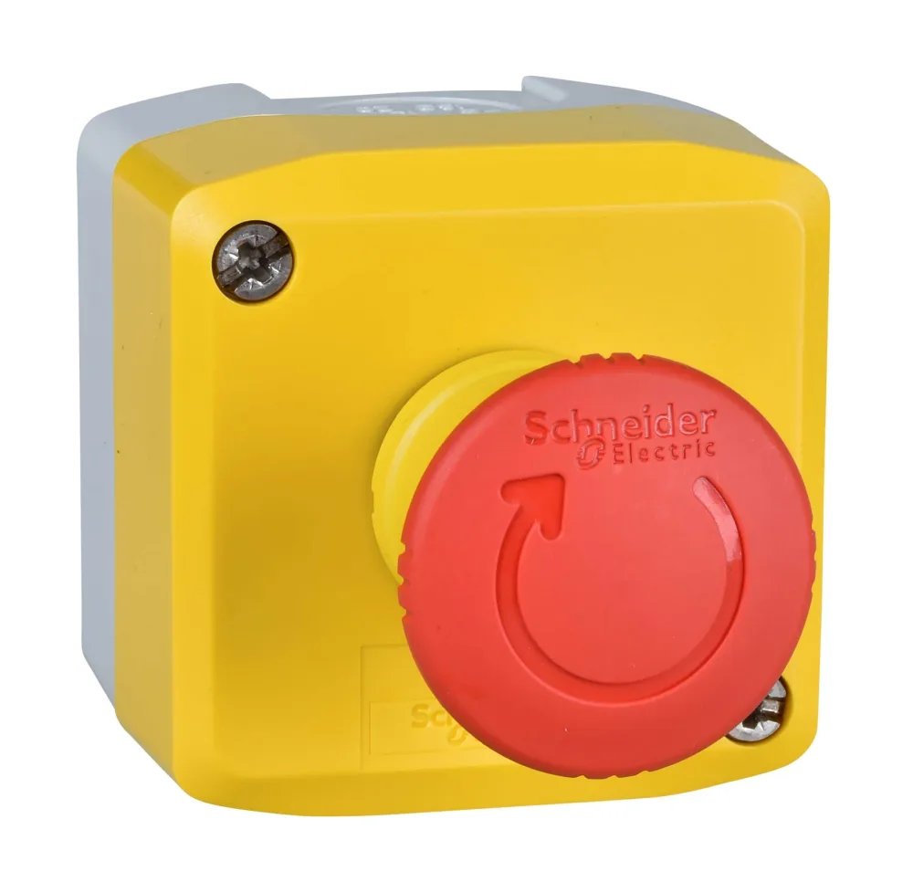 Schneider Electric XALK178G Tryckknappslåda till nödstopp