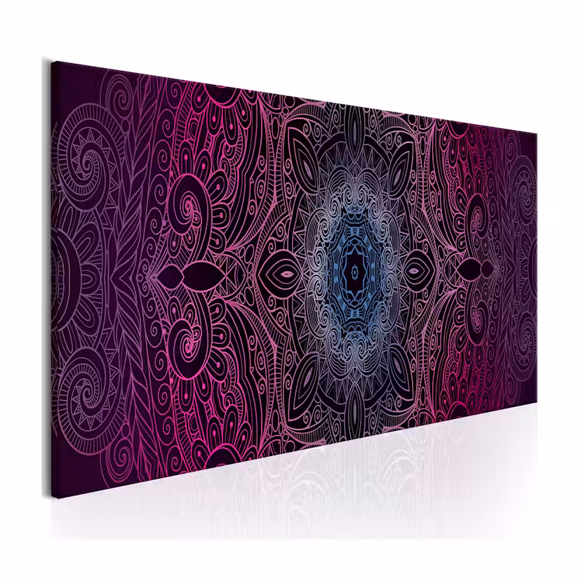 Tavla Arkiio Purple Mandala 135x45 cm
