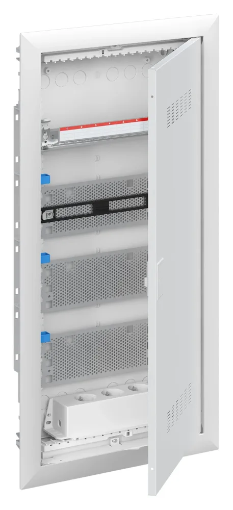 ABB UK600 2CPX031385R9999 Normcentral infälld, patch, ventilerad dörr 4-radig - Bild 2