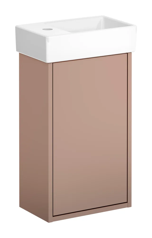 Gustavsberg Artic Small GB71ACVC34TK38R Kommodpaket svart askfaner/mattsvart, 36 cm, höger Svart askfaner/mattsvart - Bild 2