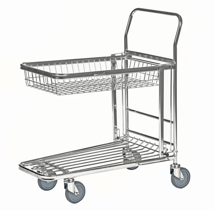 BUTIKSVAGN MED KORG