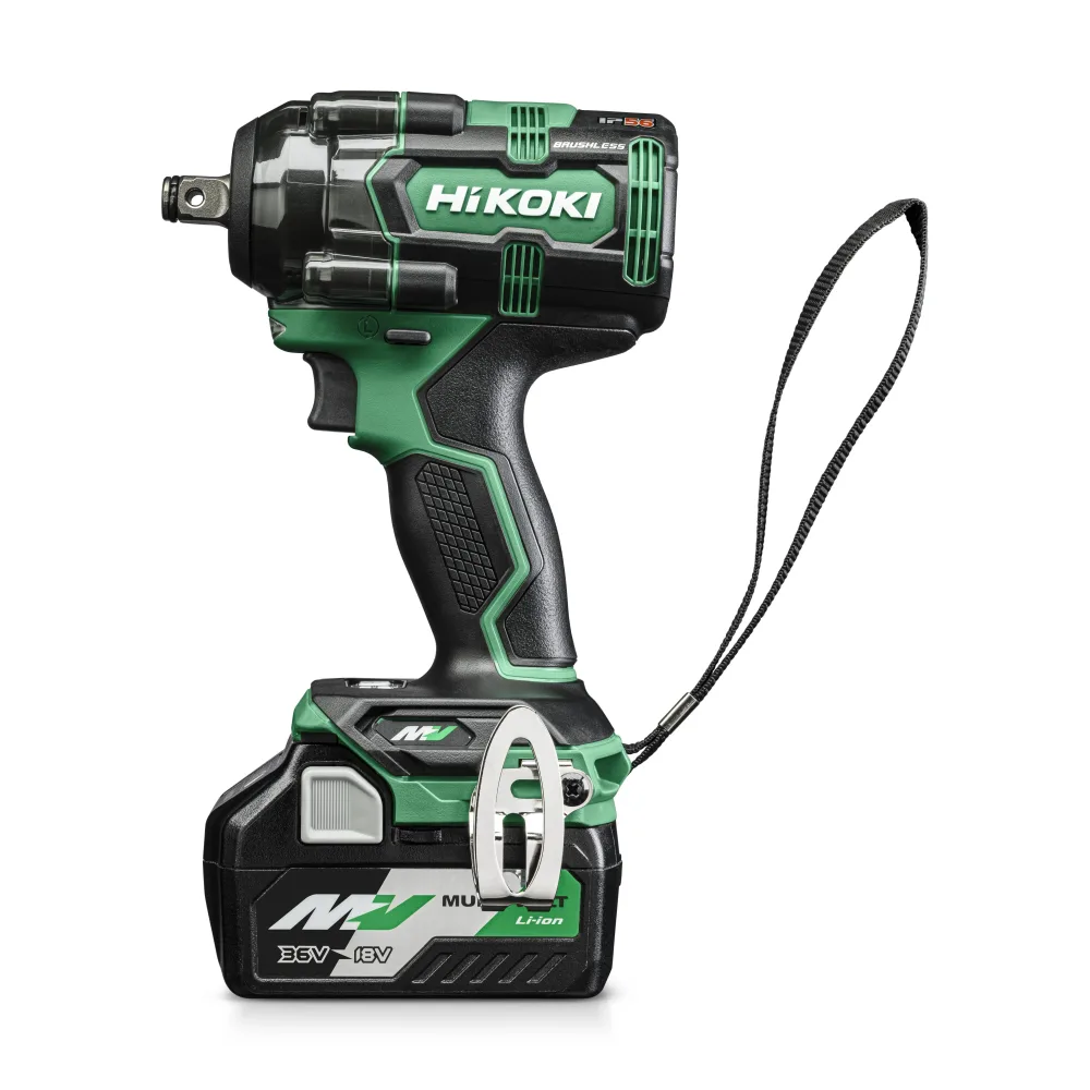 HiKOKI WR36DH Mutterdragare med batteri och laddare
