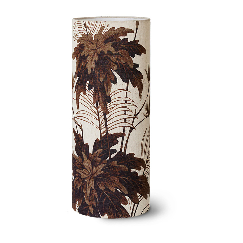 Cylinder lampskärn Ø28,5 cm, Floral