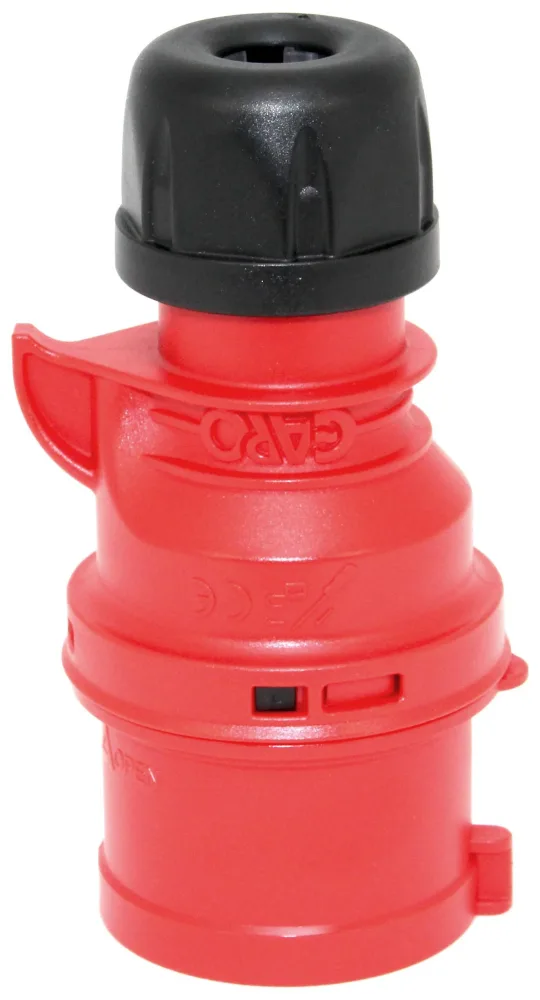 Garo P 332-5 S Stickpropp IP44, 4-polig, 32A Svart, 5 h - Bild 2