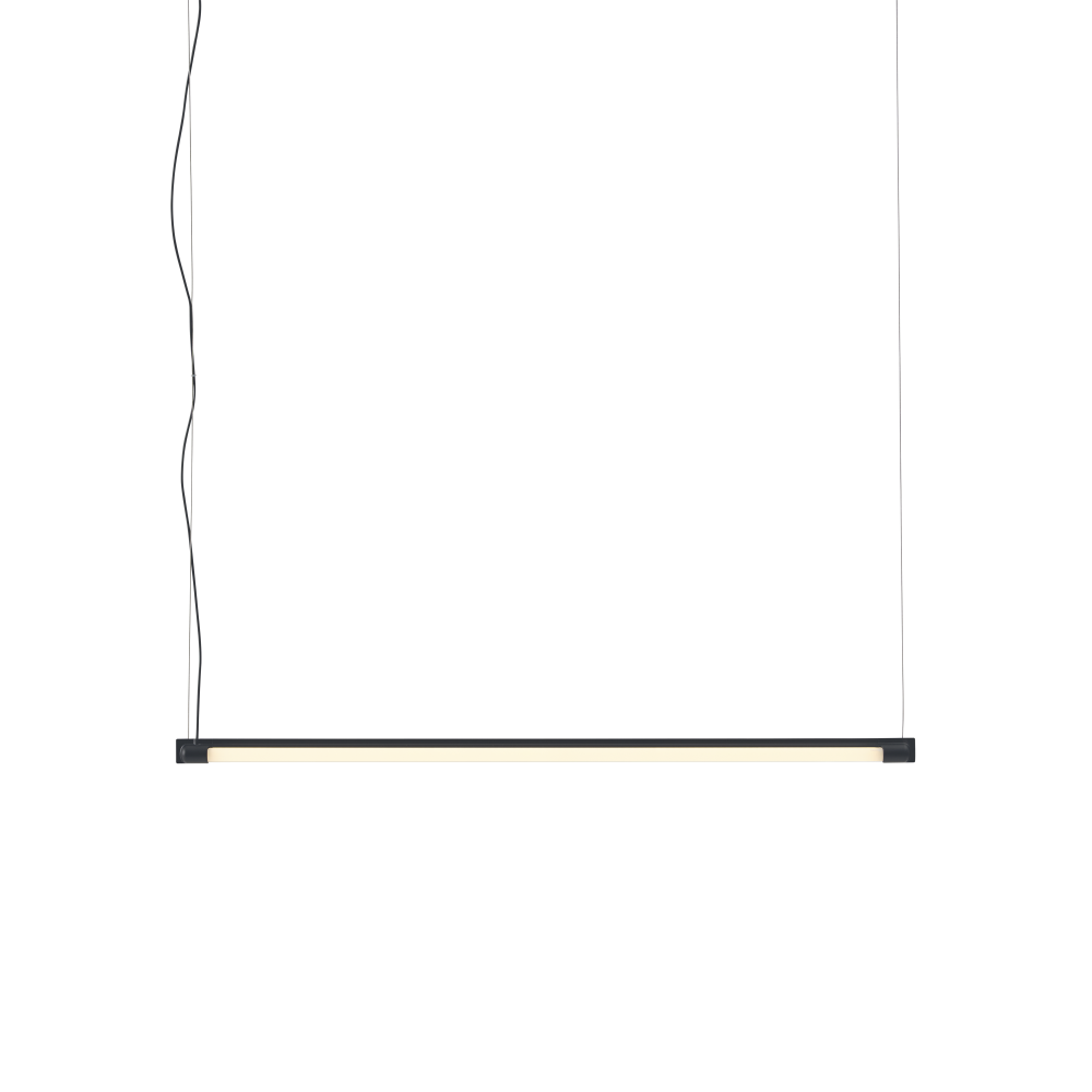 Fine Suspension Lamp 90 cm, Black