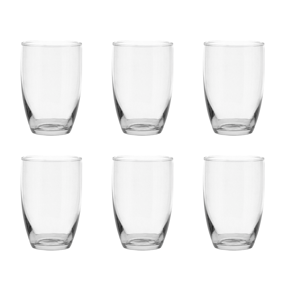 Pure dricksglas 35 cl 6-pack, Klar