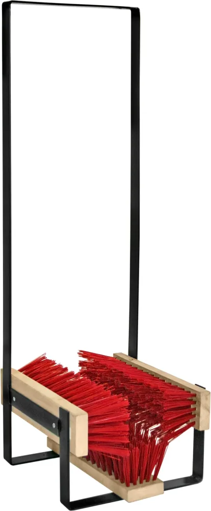 Nyby Bruk 1685 Skoskrapa med tre borstar
