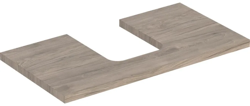 Geberit ONE 505.272.00.6 Bänkskiva 75 cm Valnöt - Bild 2