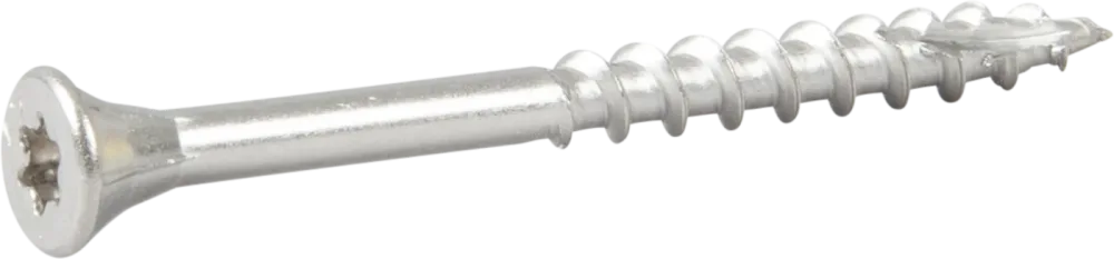 ESSVE 537452 Fasadskruv 4,4x52 mm, rostfri/syrafast A4, band. Svart, 250-pack