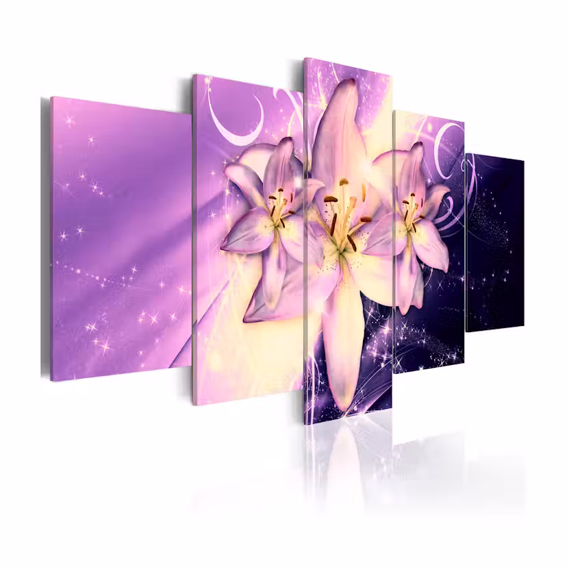 Tavla Arkiio Purple Galaxy 100x50 cm