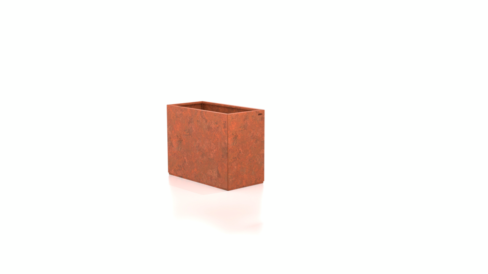 PLANTERINGSLÅDA PLANTERA 800 KOMPLETT CORTEN 800X400X600MM