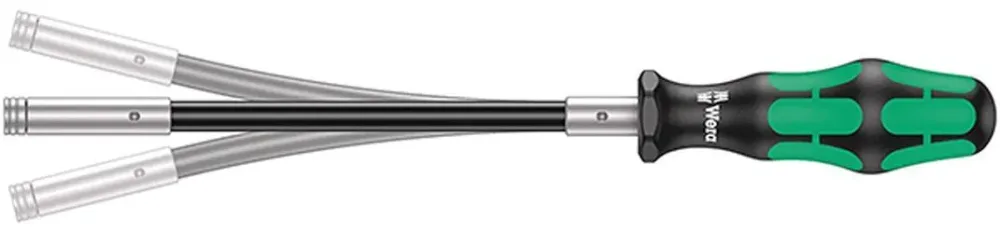 Wera 393 S Bitshandtag extra slim, böjligt skaft