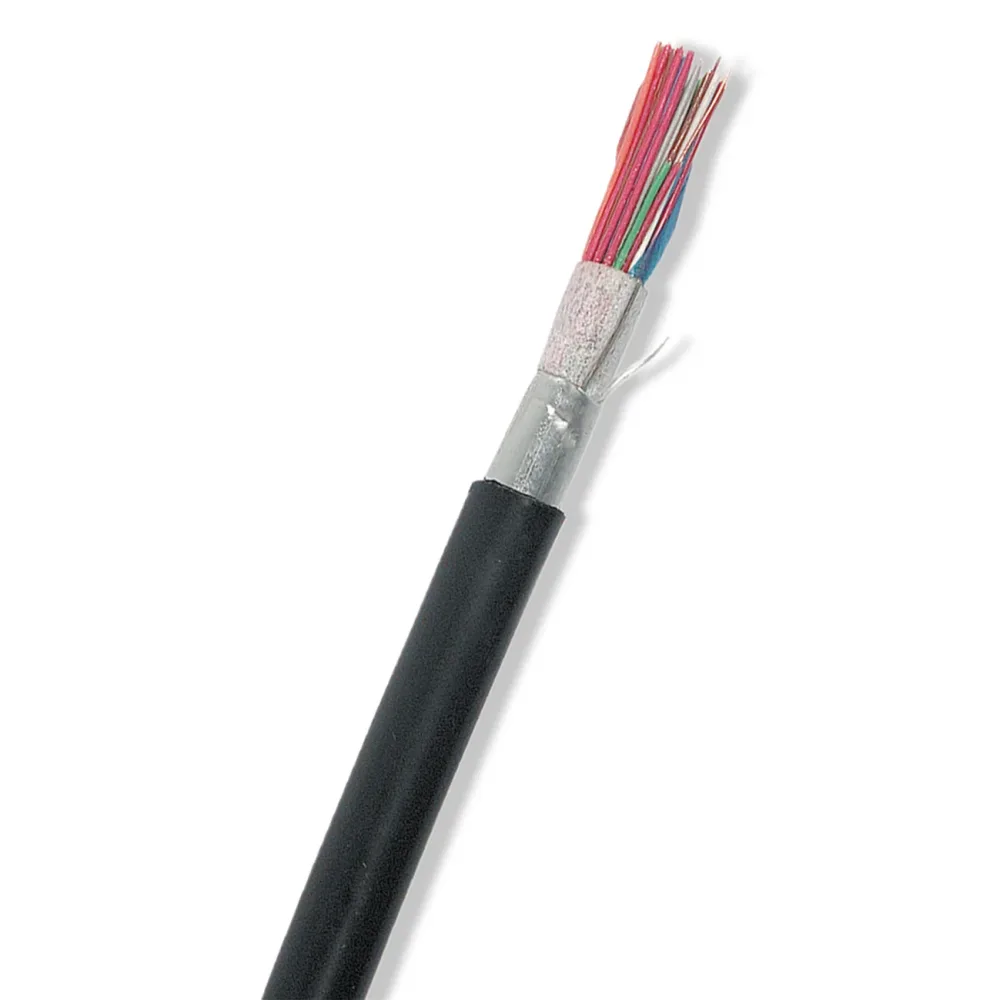 Nexans EUALEV Telekabel 20 x 2 x 0,7 mm, svart 500 m, trumma