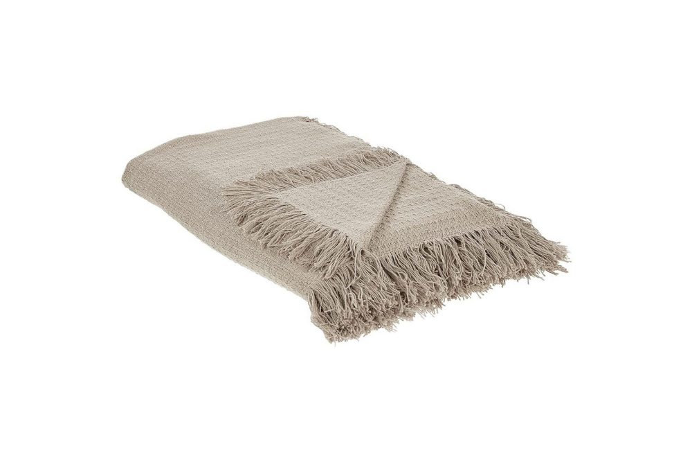 Sängöverkast Yerbent Taupe, 200x220 cm