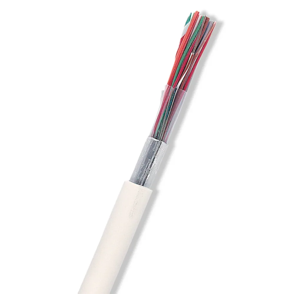 Nexans ELAQBY Telekabel 1 m, vit 10x2x0.6 mm