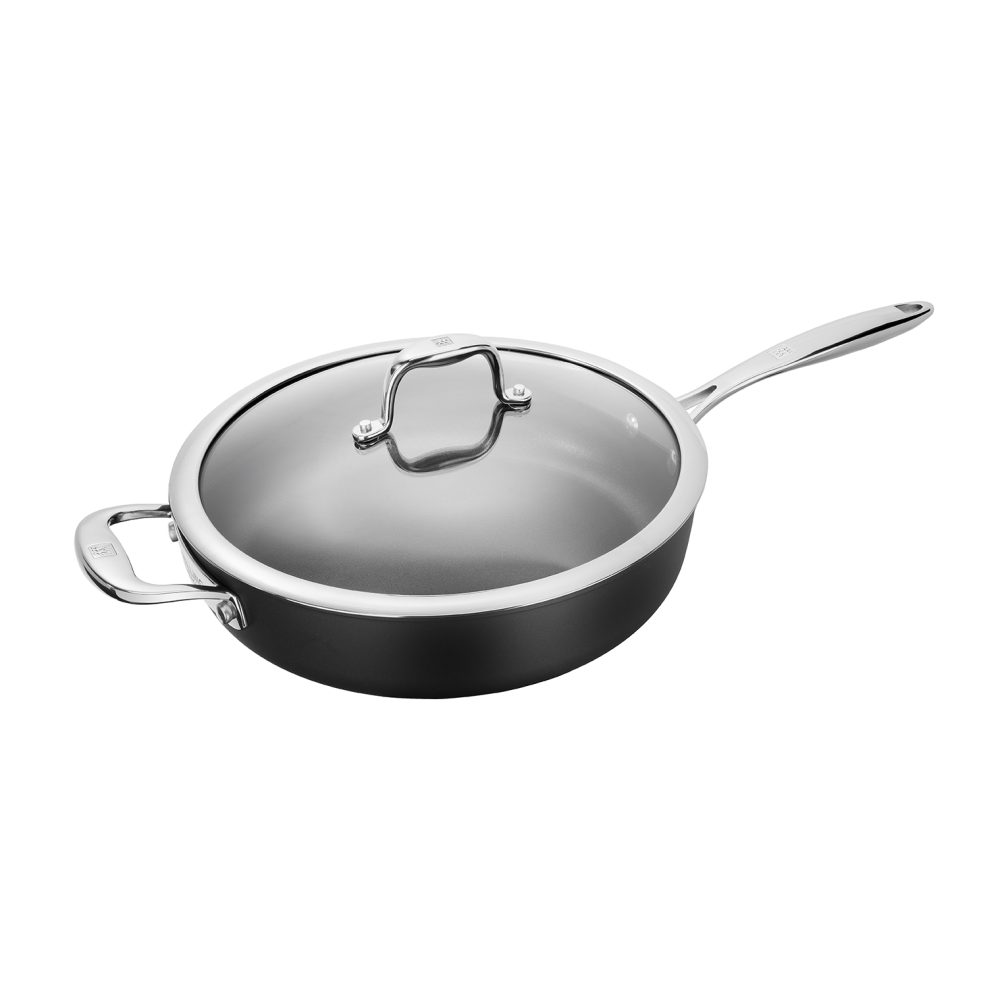 Forte traktörpanna med lock, 28 cm