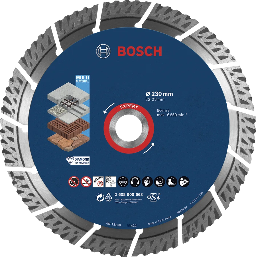 Bosch Expert Multimaterial Diamantkapskiva Ø 230 mm