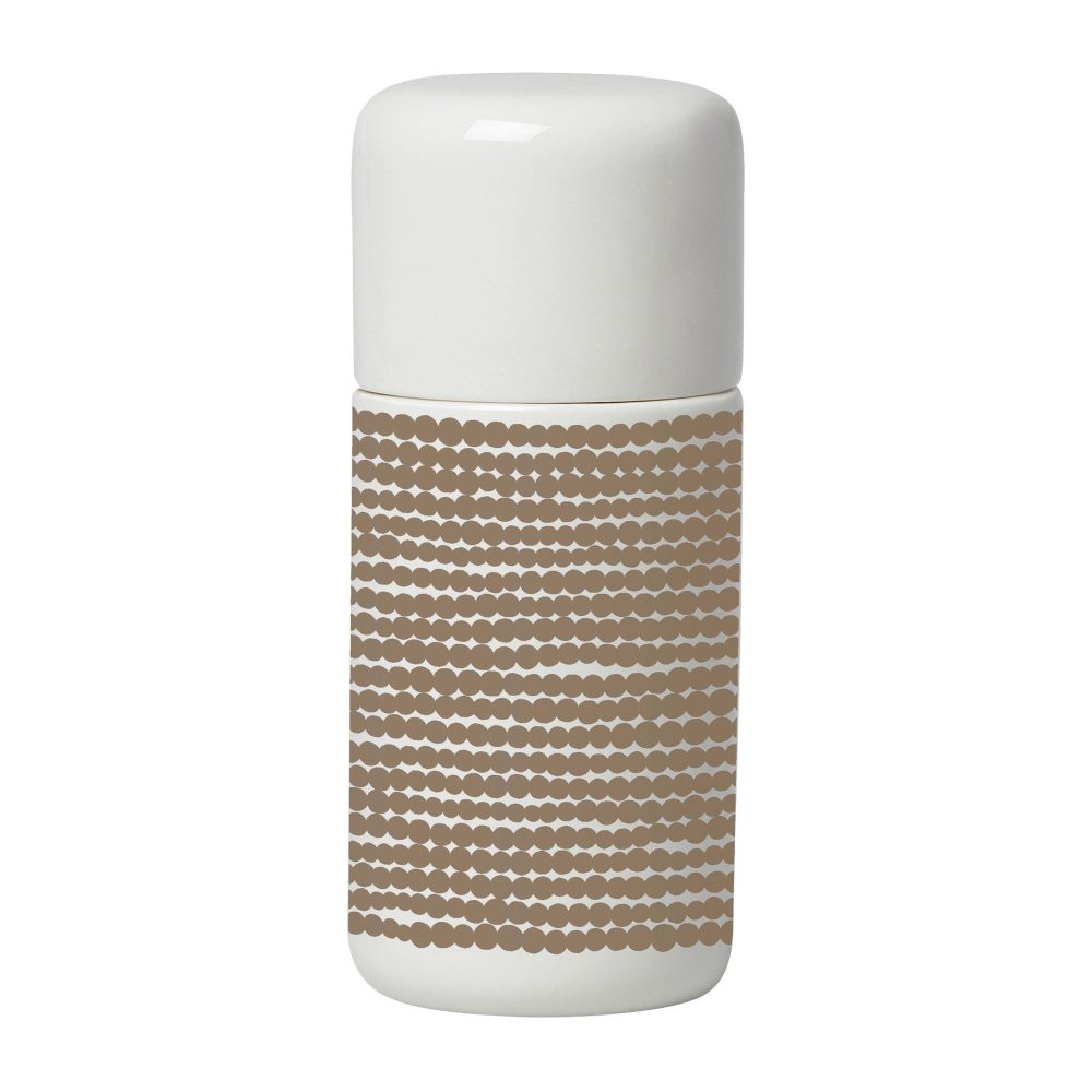 Siirtolapuutarha kvarn mönstrad kropp, white-clay