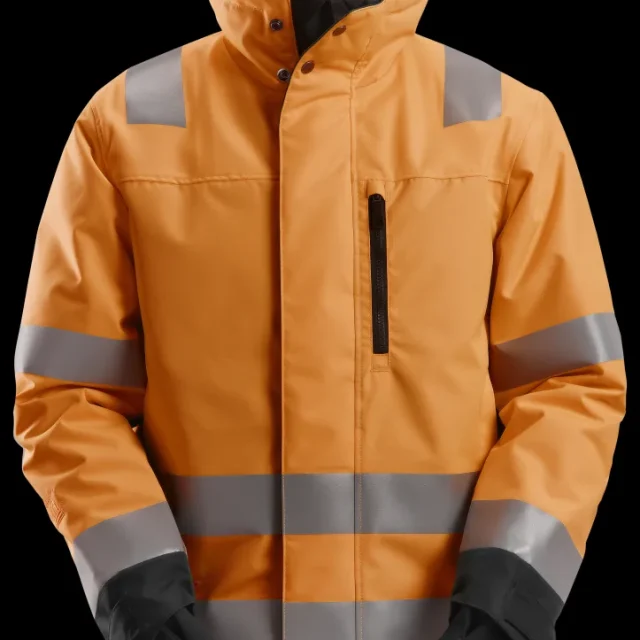 Snickers Workwear 1130 KL3 Vinterjacka orange/svart XXL