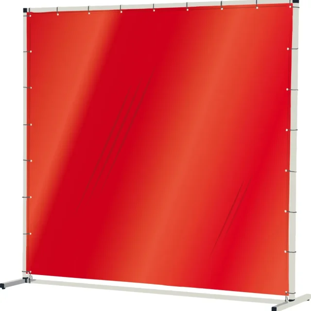 Industridraperier Björndraperiet 104115 Svetsskärm 2 x 1,9 m, transparent Grön
