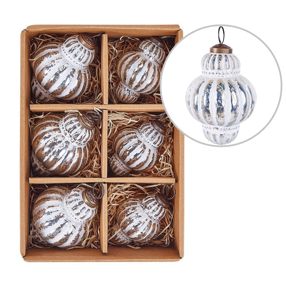 Julgranskula Cremeux Set med 6