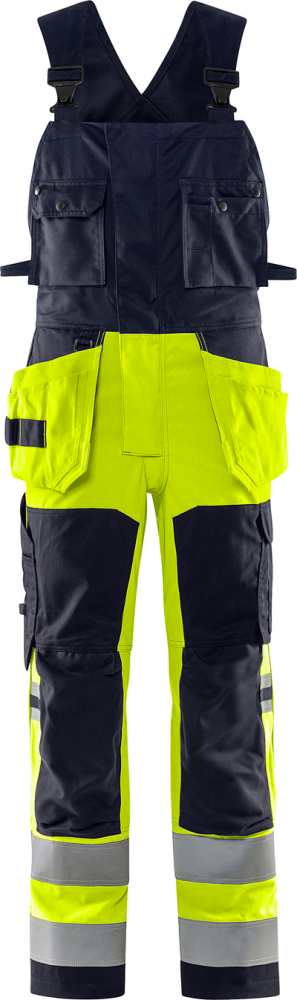 HÄNGSLEBYXA FLAM 1170 ATHF VARSELGUL/MARINBLÅ STL C58