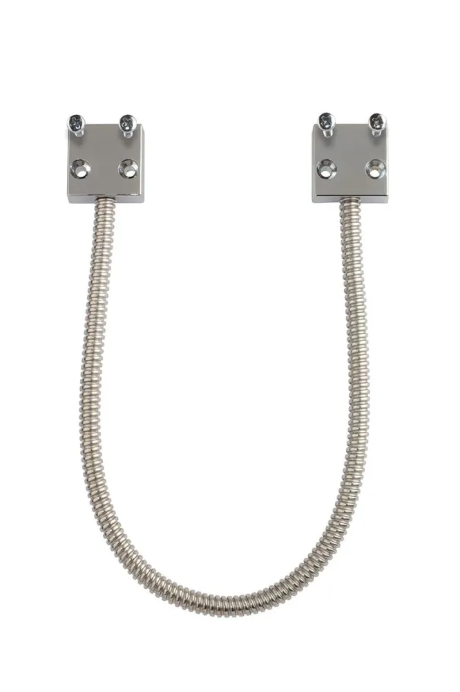 Alarmtech DL 8-40 B Karmöverföring 400 x 8 mm, med 4 skruvar Brun
