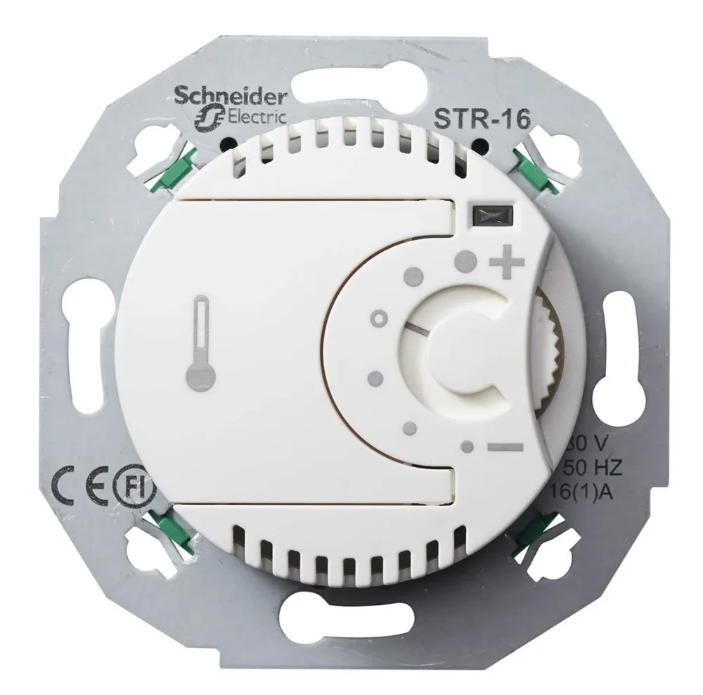 Schneider Electric Renova WDE011622 Rumstermostat 230 V Vit
