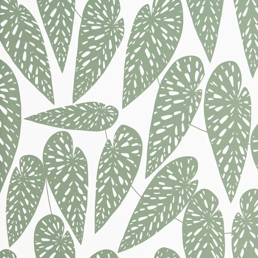 Seven Sisters Tropics Foliage Misp1290 Vit Tapet - Midbec | Stuvbutiken - Bild 2