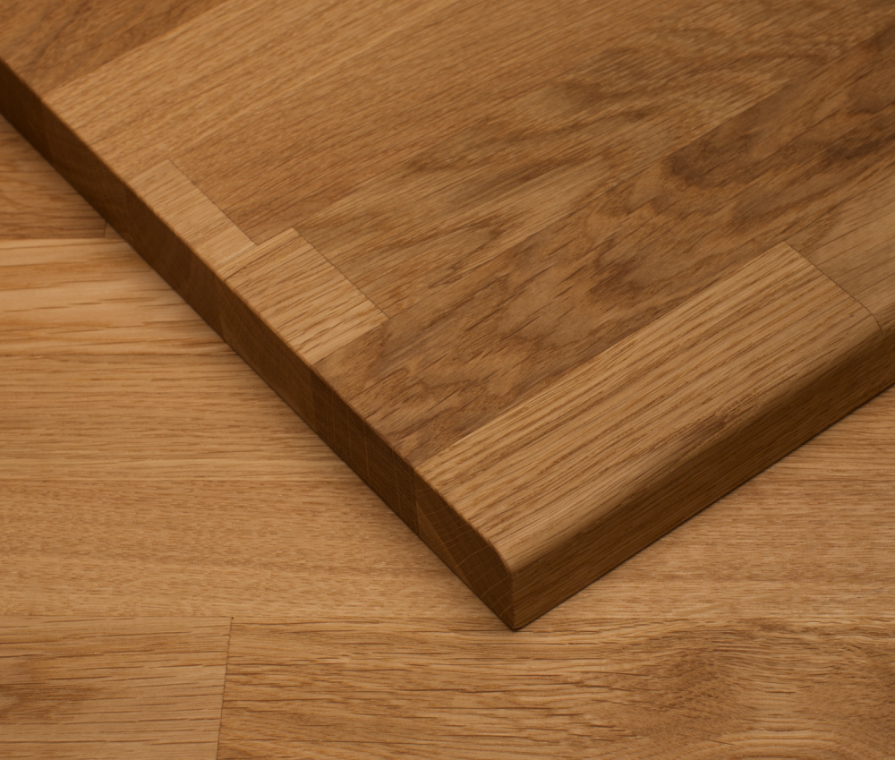 BÄNKSKIVA LGCOLLECTION LIGNA EK EASY 3020X620X27MM. GRUNDOLJAD