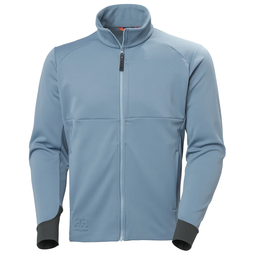 Helly Hansen Workwear Tech 72380-580 Fleecejacka blåmelerad L