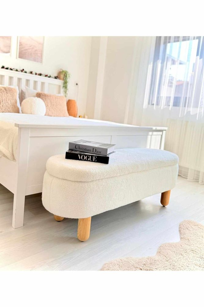 Kumail Sittpuff med förvaring 120 cm