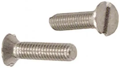 Schäfer & Peters 09634630 Spårskruv M6 MFS A4, DIN 963 A M6 x 30 mm, 200-pack
