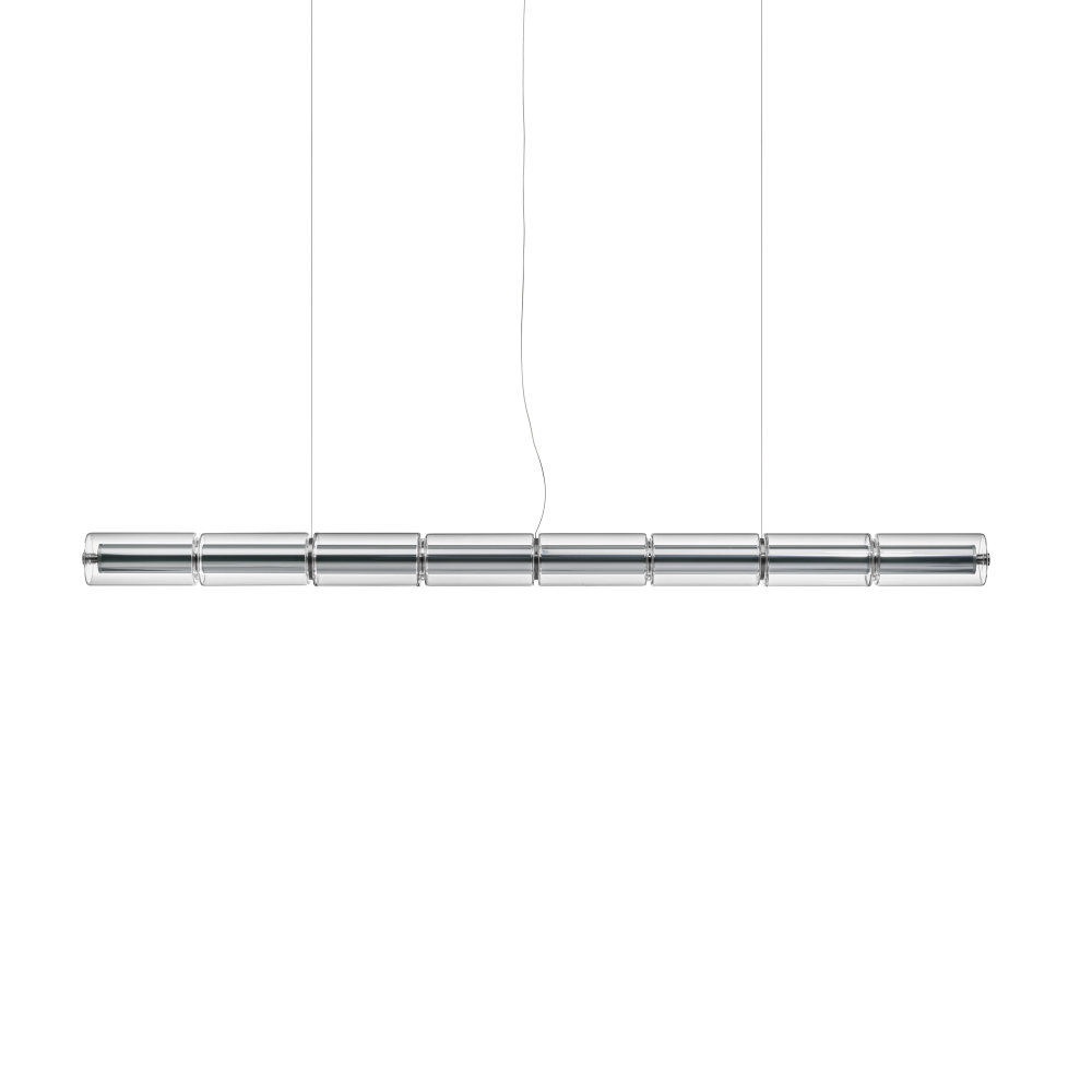 Luce Cilindrica S1 pendel 165,6 cm, Glass