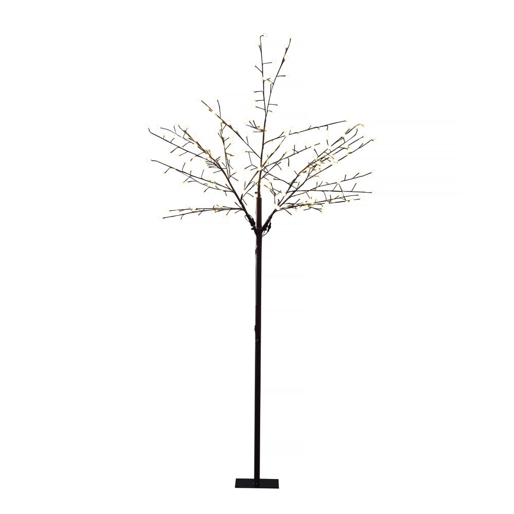 Kjøp Konstsmide Tre, Brun, 250 cm, Varmehvit, LED