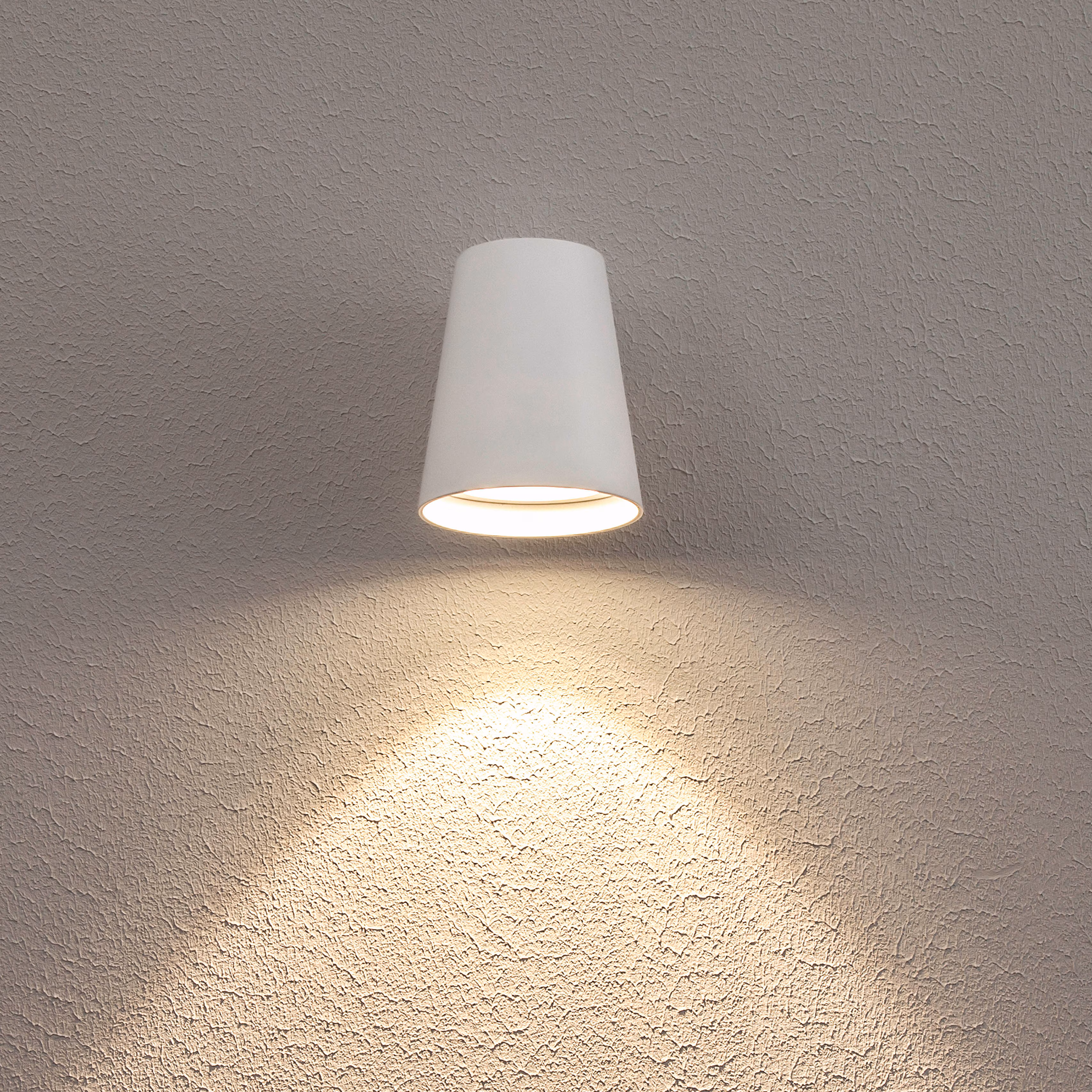 Kjøp Hide a lite Vegglampe Cone, GU10, hvit