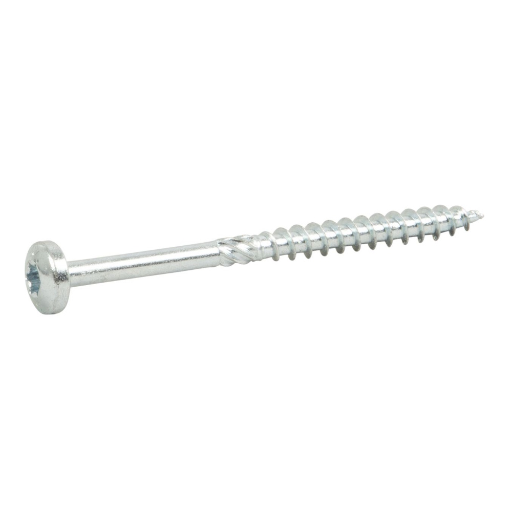 Träskruv Essdrive Kullrigt Huvud 6x80mm FZB C1 100st Essve
