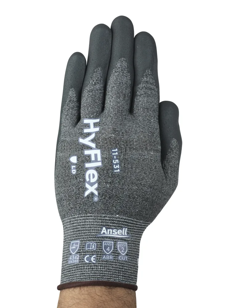 Ansell HyFlex 11-531 Skärskyddshandske nitrilgummi 8