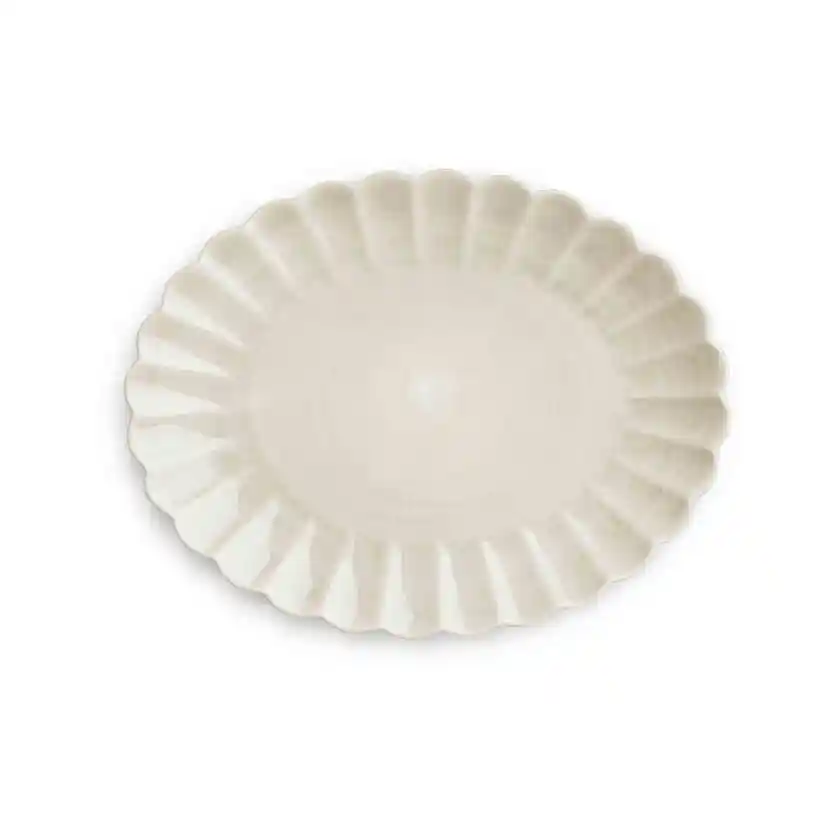 Oyster Fat 35 x 30 cm Sand