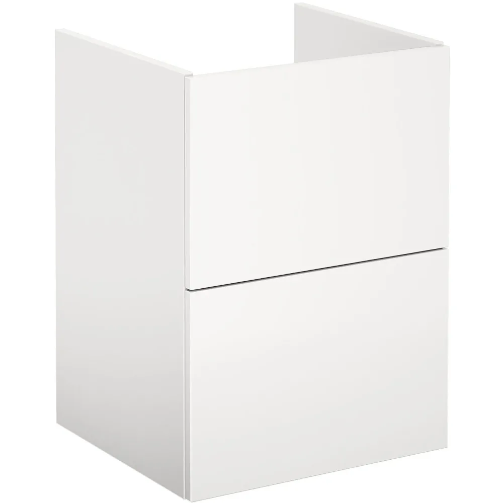 Gustavsberg Graphic Base Kommod vit, med lådor 80 cm