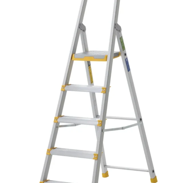 W.steps 55P Trappstege med certifierat aluminium 8 steg, 2610 mm