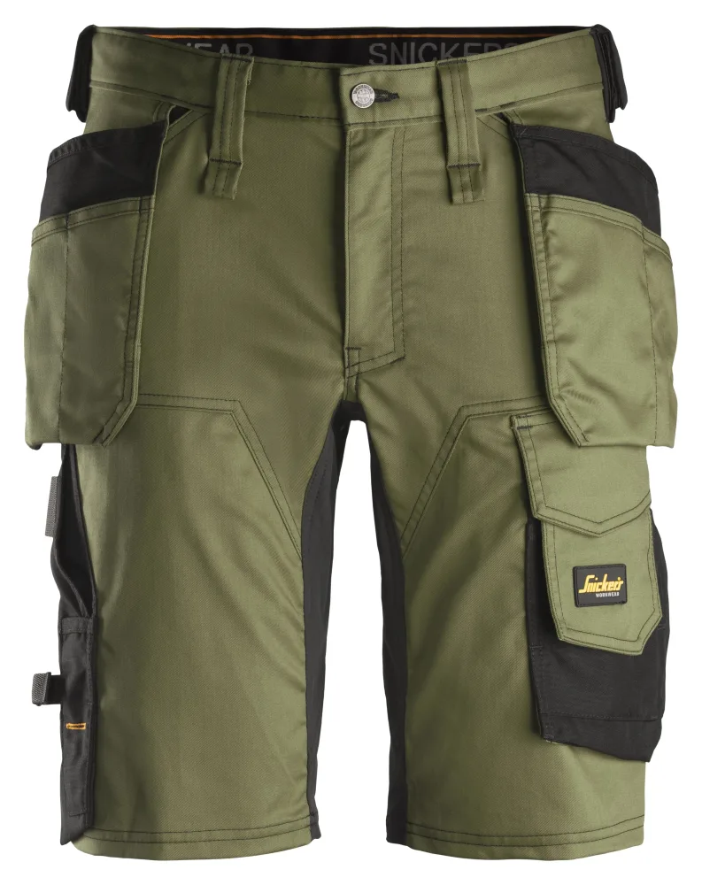 Snickers Workwear 6141 Shorts grön 60