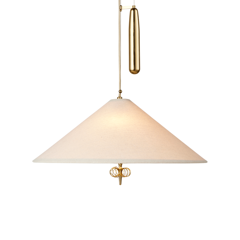 A1967 taklampa, Canvas-mässing
