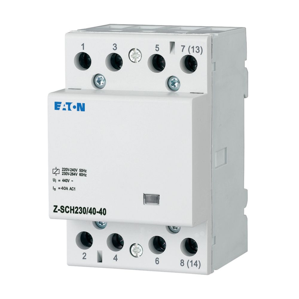 Installation Kontaktor 40A 230V IP40 Eaton