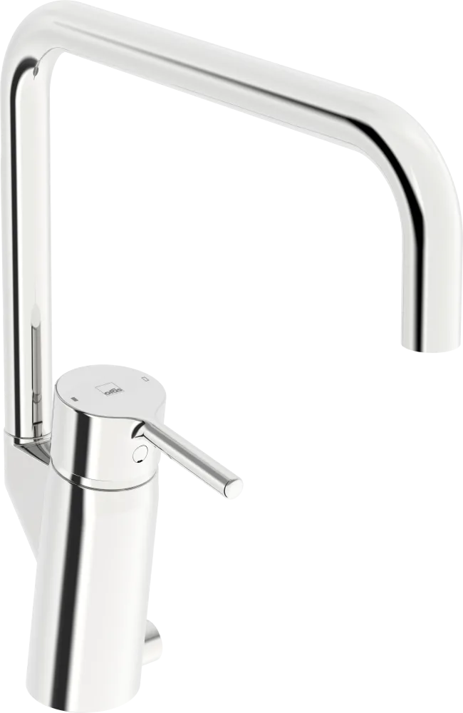 Oras Optima Style 2734FHN-33 Köksblandare med avstängning, Bluetooth Matt svart