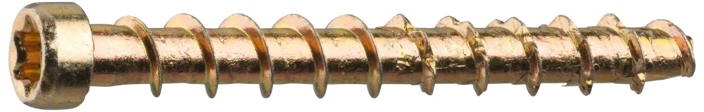 Grabber CTX50CH200 Betongskruv för lister & socklar 4,5 x 50 mm, Gul 200-pack